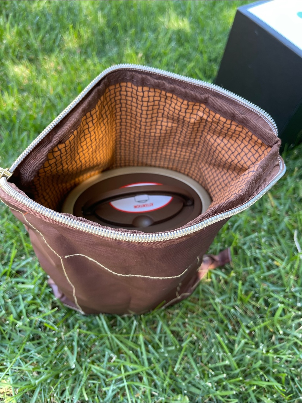 VAYA Tyffyn Copper 1000ml 3 Container Insulated Stainless Steel Lunch Box BagMat - Picture 8 of 14